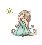Flowers teenager（個別スタンプ：17）