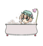 Flowers teenager（個別スタンプ：35）