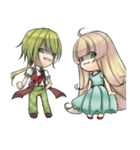 Flowers teenager（個別スタンプ：40）