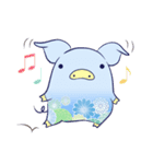 和柄ブタ（個別スタンプ：1）