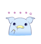 和柄ブタ（個別スタンプ：12）