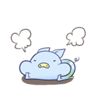 和柄ブタ（個別スタンプ：15）