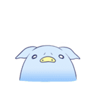 和柄ブタ（個別スタンプ：16）