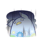 和柄ブタ（個別スタンプ：19）