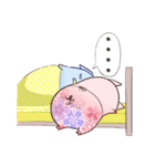 和柄ブタ（個別スタンプ：24）