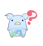 和柄ブタ（個別スタンプ：28）