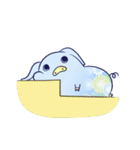 和柄ブタ（個別スタンプ：36）