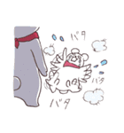 しろめのしろくま（個別スタンプ：15）