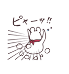 しろめのしろくま（個別スタンプ：31）