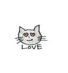 黒猫ニャン吉の日常会話（個別スタンプ：18）