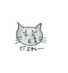 黒猫ニャン吉の日常会話（個別スタンプ：22）