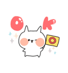 ねこぴっぴ（個別スタンプ：3）