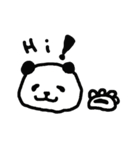 ゆる～いパンダ【一回目】（個別スタンプ：1）