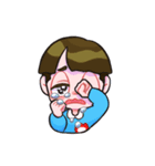 たいちくんとももちゃん（個別スタンプ：8）