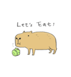 Hey Capybara！（個別スタンプ：10）