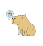 Hey Capybara！（個別スタンプ：11）