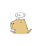 Hey Capybara！（個別スタンプ：32）