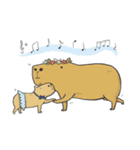 Hey Capybara！（個別スタンプ：40）