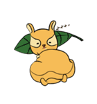 The lazy squirrel！（個別スタンプ：4）