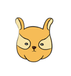 The lazy squirrel！（個別スタンプ：18）