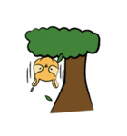 The lazy squirrel！（個別スタンプ：24）
