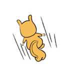 The lazy squirrel！（個別スタンプ：31）