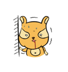 The lazy squirrel！（個別スタンプ：35）