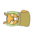 The lazy squirrel！（個別スタンプ：37）