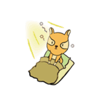 The lazy squirrel！（個別スタンプ：38）