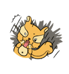 The lazy squirrel！（個別スタンプ：39）