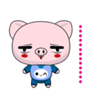 Pig Guagua  (Happy days)（個別スタンプ：21）