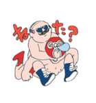 おっさんvs覆面レスラー～タッグマッチ編～（個別スタンプ：23）