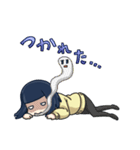 おかっぱジト目ちゃん（個別スタンプ：8）