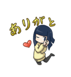 おかっぱジト目ちゃん（個別スタンプ：25）