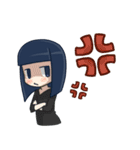 おかっぱジト目ちゃん（個別スタンプ：29）