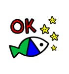 さかなロゴ（個別スタンプ：1）
