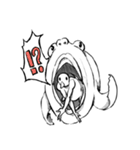 大人になったミジンコ（個別スタンプ：14）