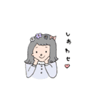 ゆるふわ女子のまいにち（個別スタンプ：1）