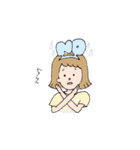 ゆるふわ女子のまいにち（個別スタンプ：6）