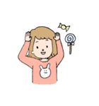 ゆるふわ女子のまいにち（個別スタンプ：17）