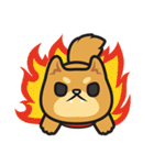 FallingDog（個別スタンプ：1）