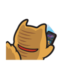 FallingDog（個別スタンプ：17）