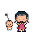 Pixel Alyn 2 :             Aiyah the sis（個別スタンプ：2）
