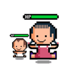 Pixel Alyn 2 :             Aiyah the sis（個別スタンプ：3）