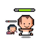 Pixel Alyn 2 :             Aiyah the sis（個別スタンプ：4）