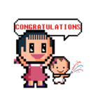 Pixel Alyn 2 :             Aiyah the sis（個別スタンプ：12）