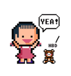 Pixel Alyn 2 :             Aiyah the sis（個別スタンプ：23）