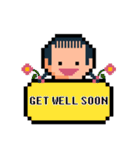 Pixel Alyn 2 :             Aiyah the sis（個別スタンプ：34）