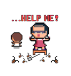 Pixel Alyn 2 :             Aiyah the sis（個別スタンプ：36）