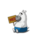 White Hippo（個別スタンプ：6）
